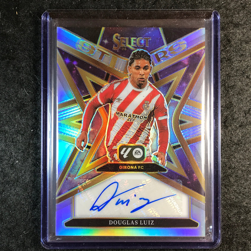 2025-26 Select La Liga DOUGLAS LUIZ Star Signatures Auto Silver #ST-DL