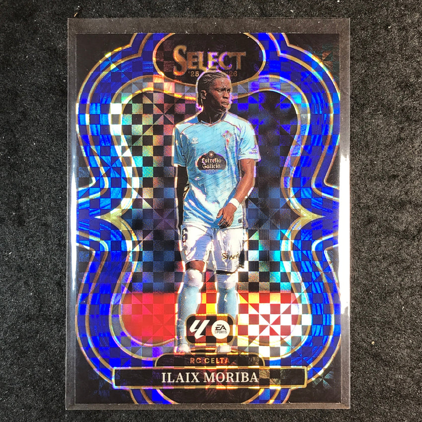 2025-26 Select La Liga ILAIX MORIBA Mezzanine Blue Checker #149