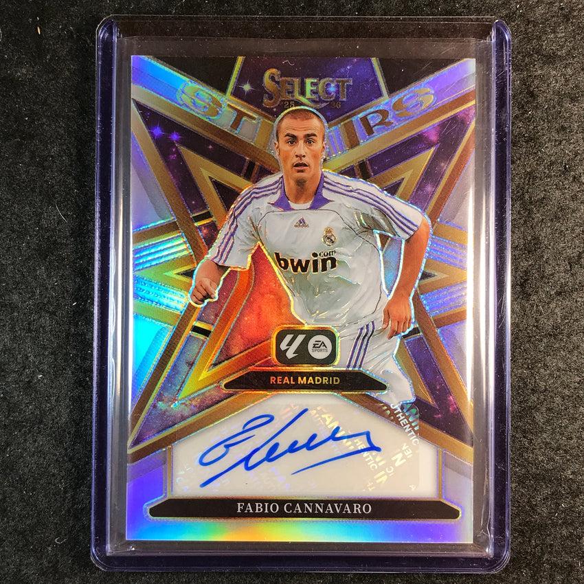 2025-26 Select La Liga FABIO CANNAVARO Star Signatures Auto Silver #ST-FC