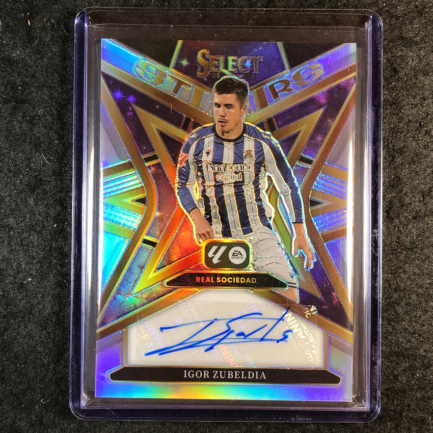 2025-26 Select La Liga IGOR ZUBELDIA Star Signatures Auto Silver #ST-IZ