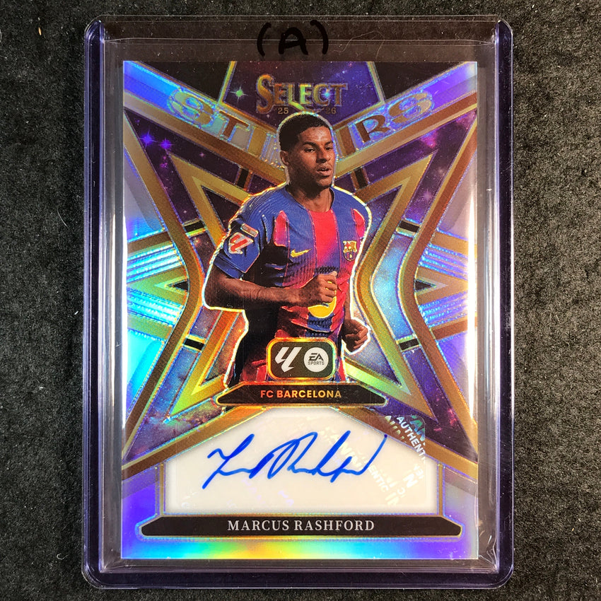 2025-26 Select La Liga MARCUS RASHFORD Star Signatures Auto Silver #ST-MR (A)