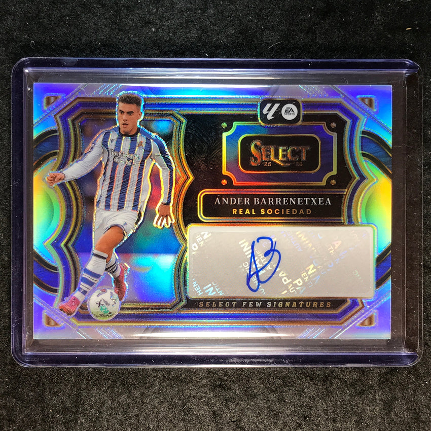 2025-26 Select La Liga ANDER BARRENETXEA Select Few Signatures Auto Silver #AB