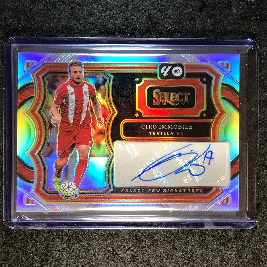 2025-26 Select La Liga CIRO IMMOBILE Select Few Signatures Auto Silver #AF-CI
