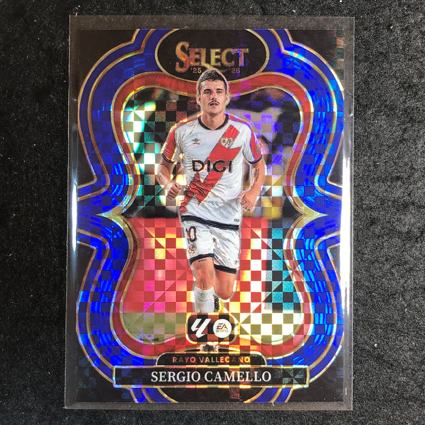 2025-26 Select La Liga SERGIO CAMELLO Mezzanine Blue Checker #153