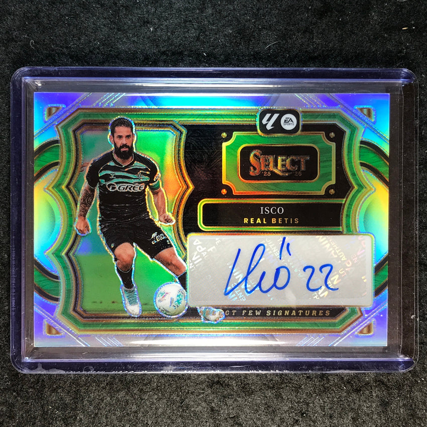 2025-26 Select La Liga ISCO Select Few Signatures Auto Silver #AF-I