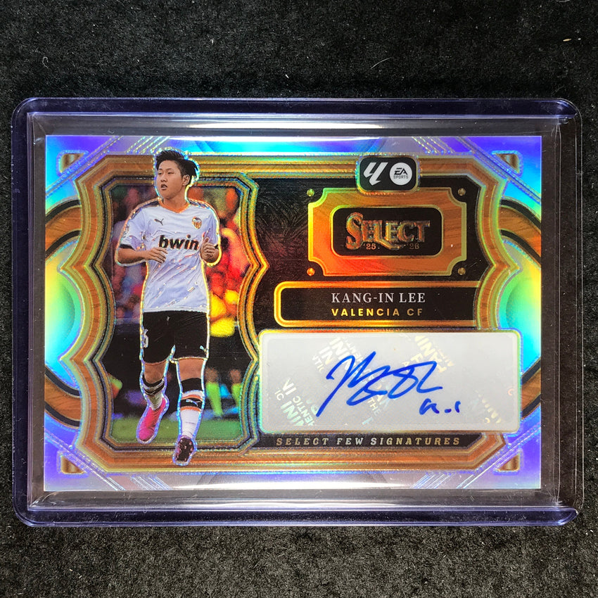 2025-26 Select La Liga KANG-IN LEE Select Few Signatures Auto Silver #AF-KIL