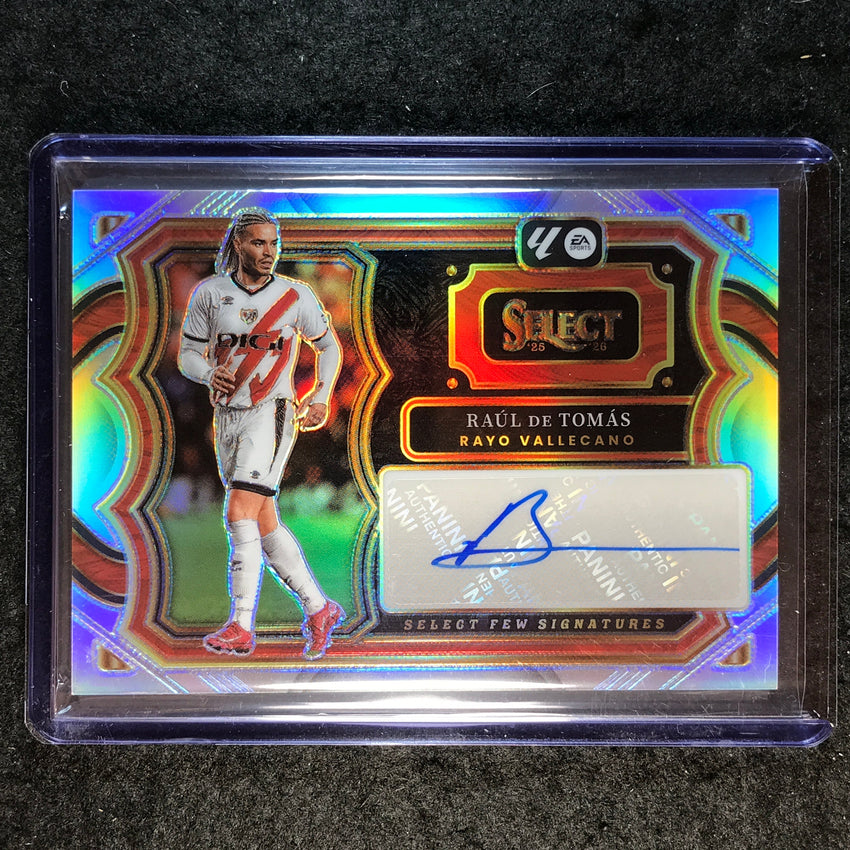 2025-26 Select La Liga RAUL DE TOMAS Select Few Signatures Auto Silver #AF-RDT