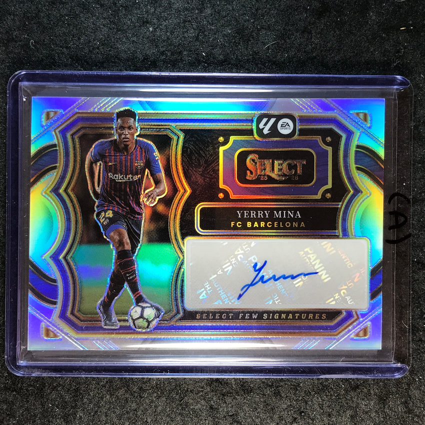 2025-26 Select La Liga YERRY MINA Select Few Signatures Auto Silver #AF-YM (A)