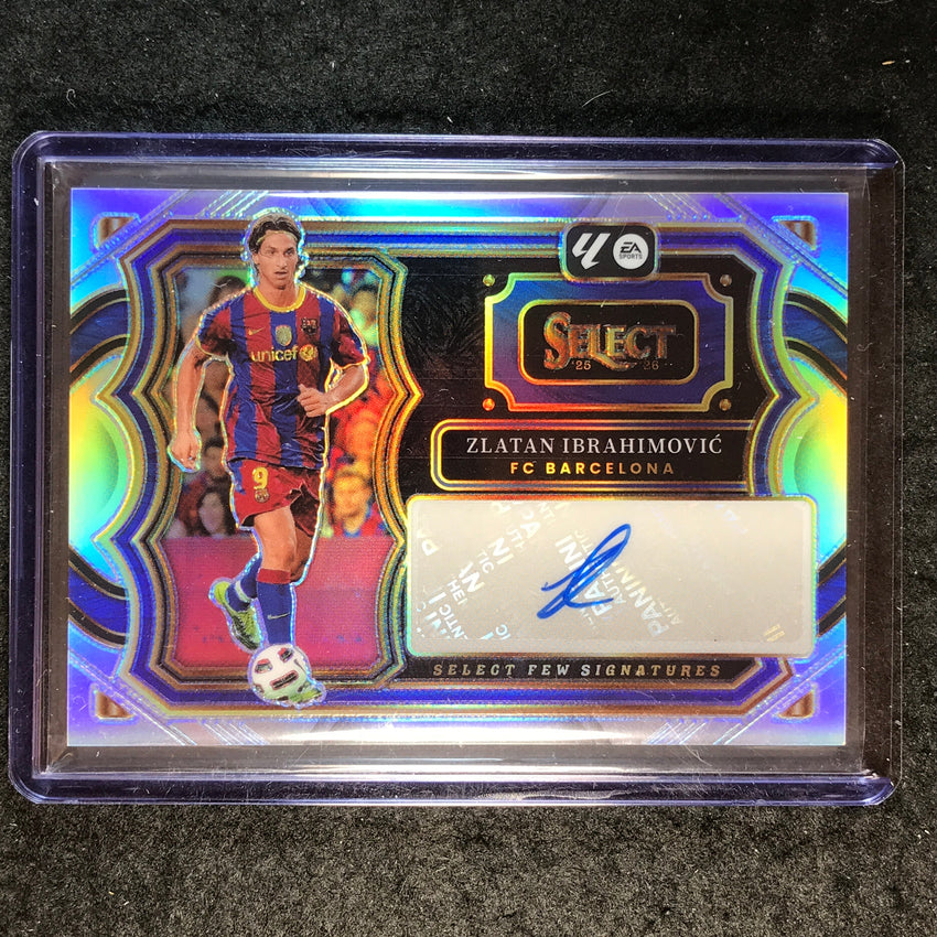 2025-26 Select La Liga ZLATAN IBRAHIMOVIC Select Few Signatures Auto Silver #ZI