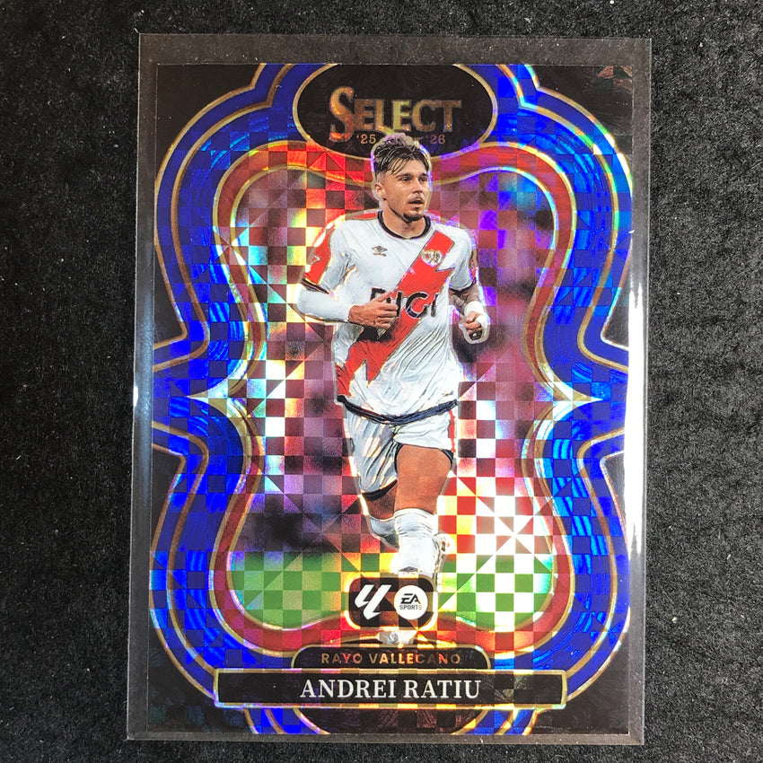 2025-26 Select La Liga ANDREI RATIU Mezzanine Blue Checker #154