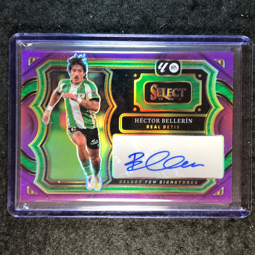 2025-26 Select La Liga HECTOR BELLERIN Select Few Signatures Auto Purple 4/49