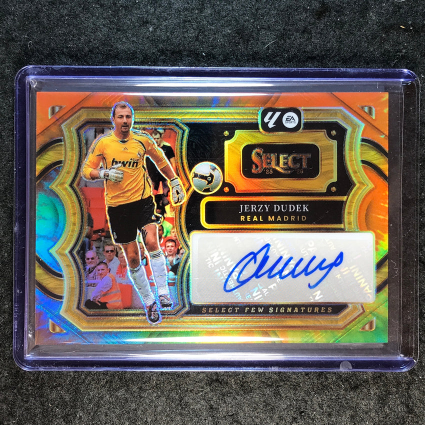 2025-26 Select La Liga JERZY DUDEK Select Few Signatures Auto Tie-Dye 9/10