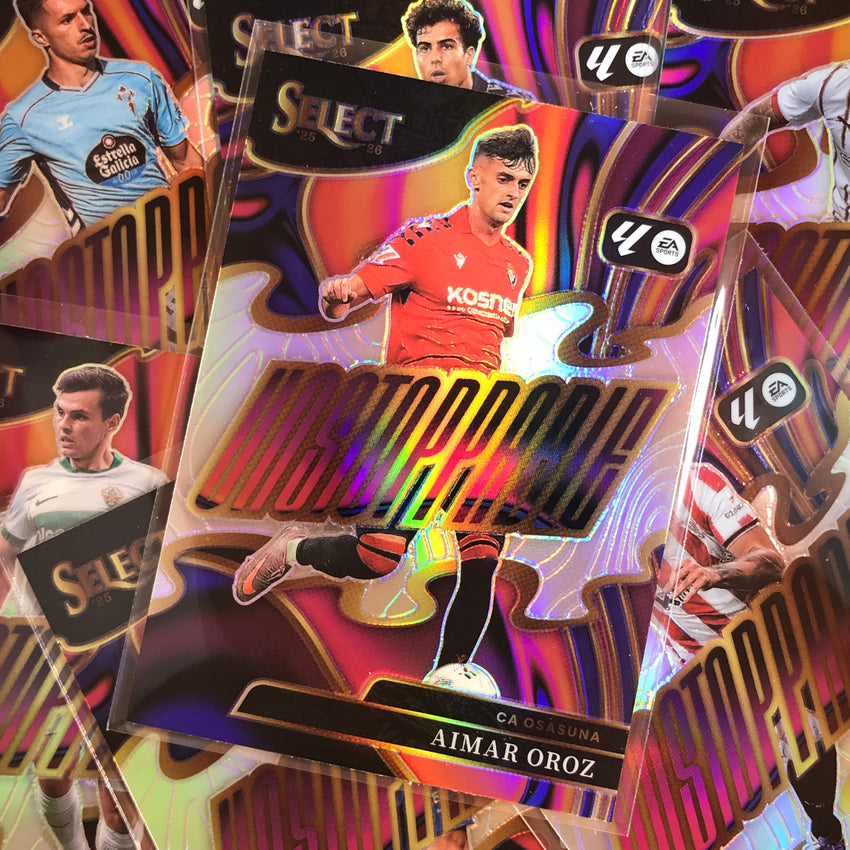 2025-26 Select La Liga BRYAN ZARAGOZA Unstoppable Silver #11