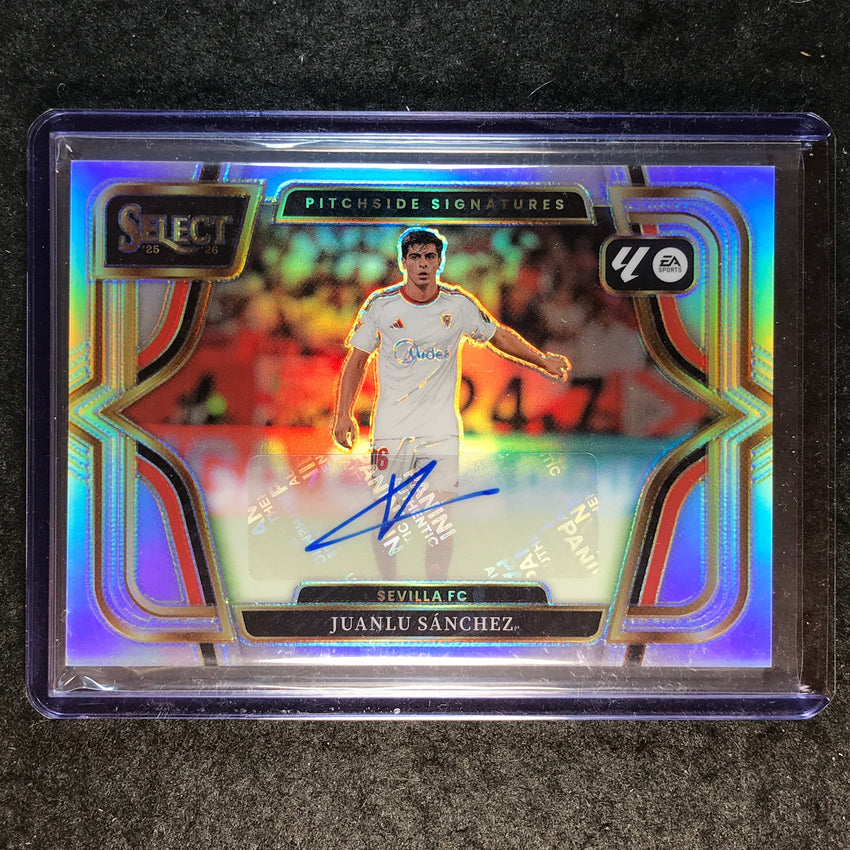 2025-26 Select La Liga JUANLU SANCHEZ Pitchside Signatures Auto Silver #PS-JS