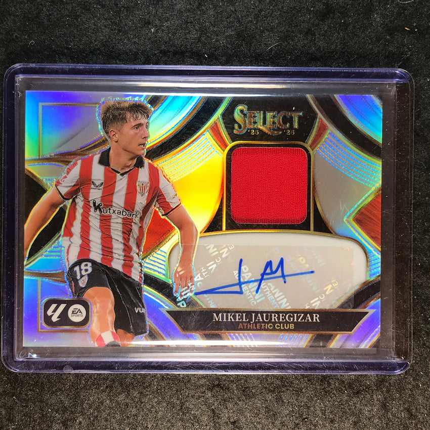 2025-26 Select La Liga MIKEL JAUREGIZAR Autographed Memorabilia Silver #AM-MJ