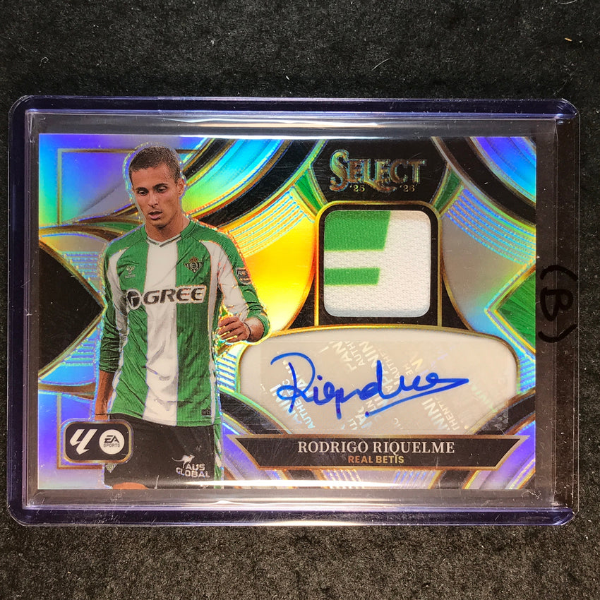 2025-26 Select La Liga RODRIGO RIQUELME Autographed Memorabilia Silver #RR (B)