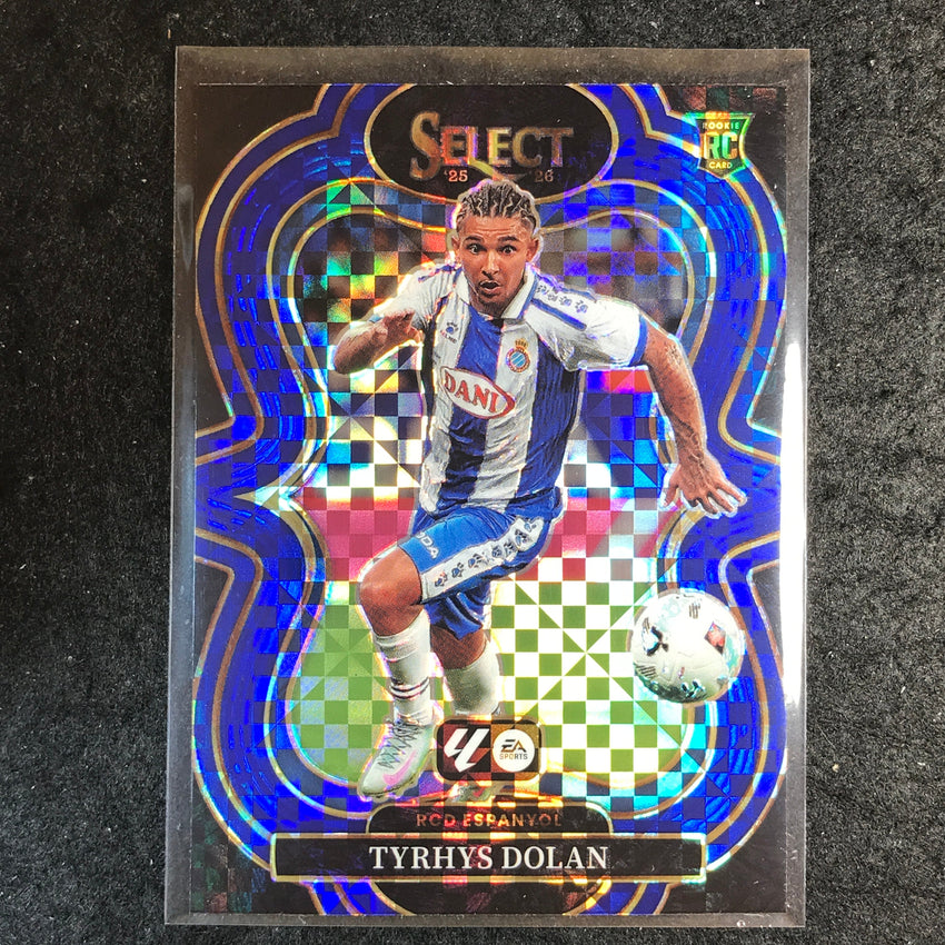 2025-26 Select La Liga TYRHYS DOLAN Rookie Mezzanine Blue Checker #177