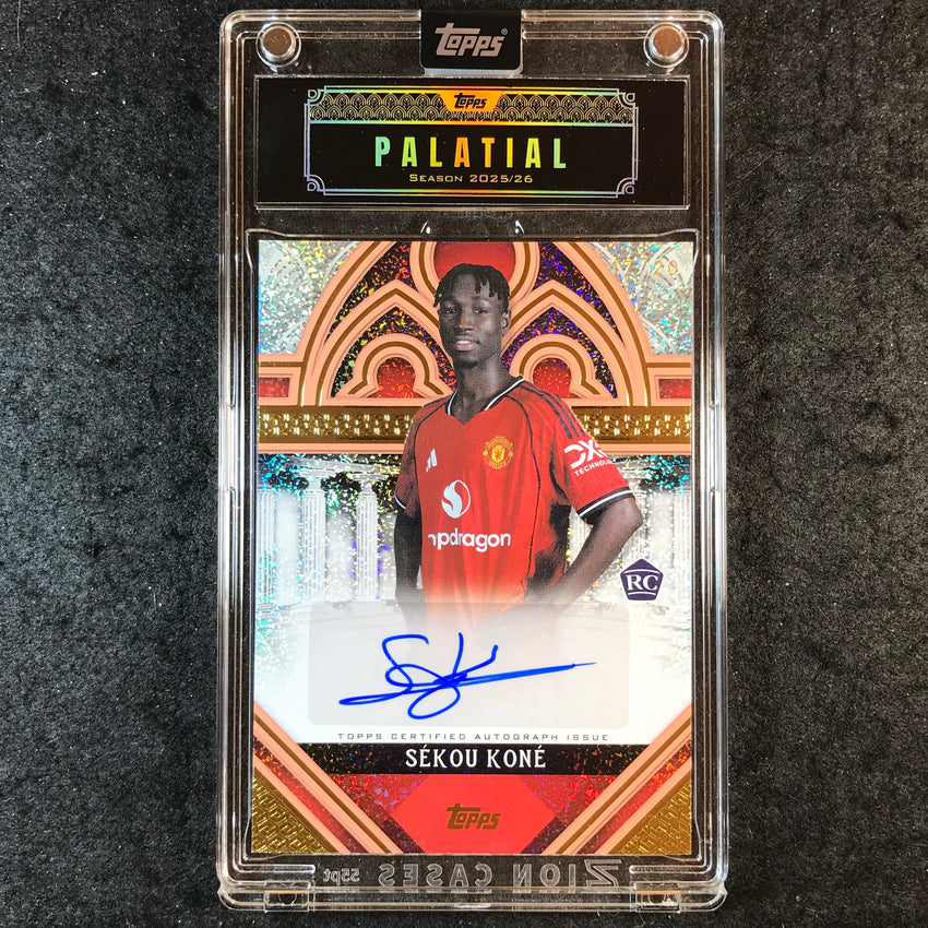 2025-26 Topps Palatial Manchester United SEKOU KONE Pose Rookie Auto 17/20