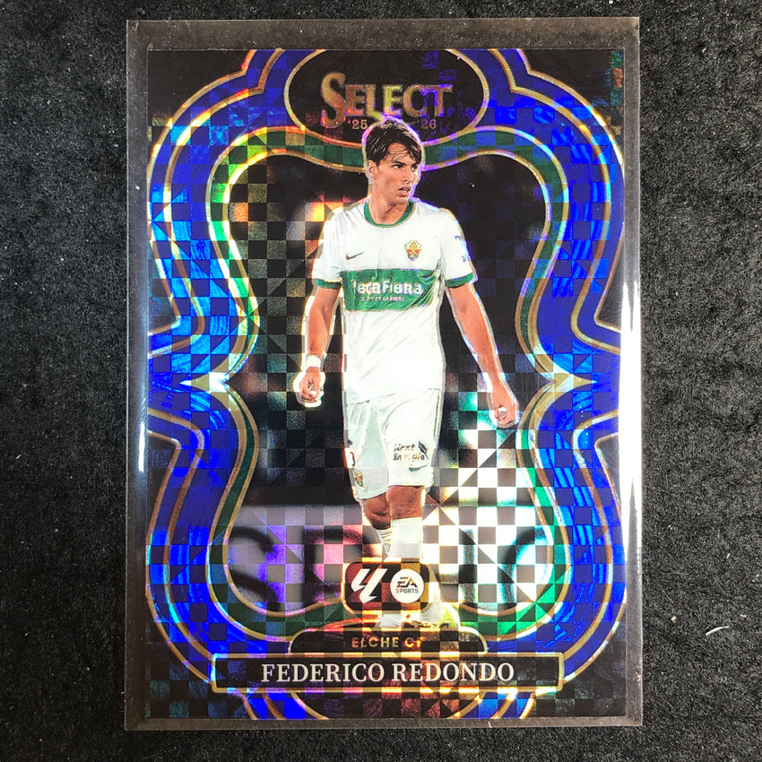 2025-26 Select La Liga FEDERICO REDONDO Mezzanine Blue Checker #194