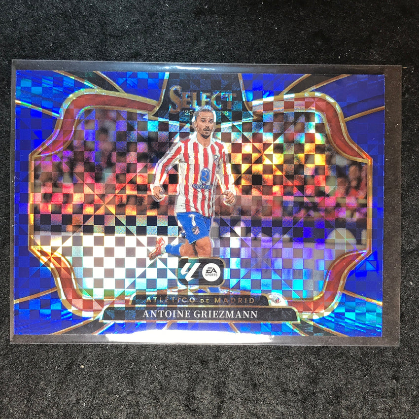 2025-26 Select La Liga ANTOINE GRIEZMANN Field Level Blue Checker #240
