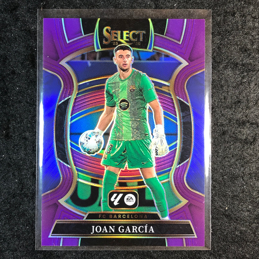 2025-26 Select La Liga JOAN GARCIA Terrace Purple /125 #3