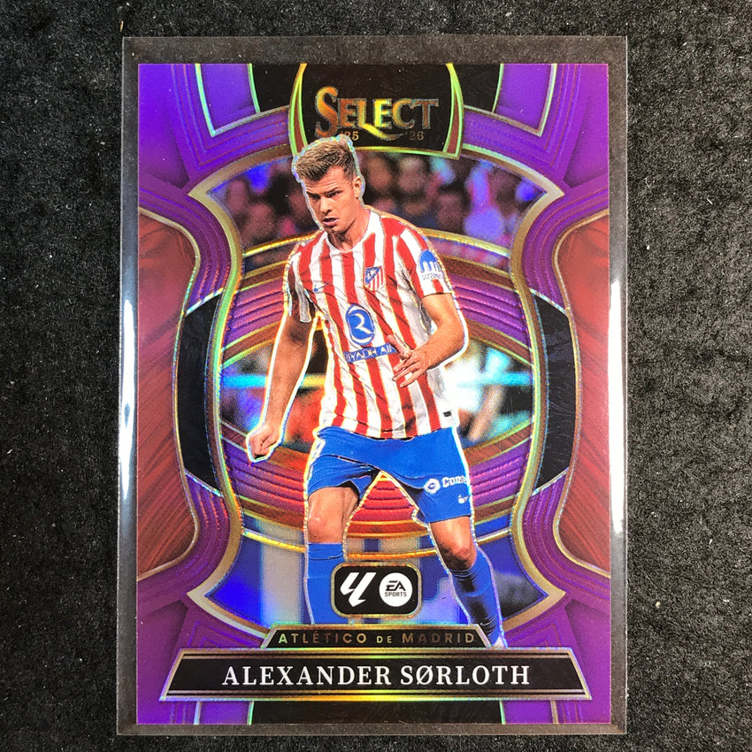 2025-26 Select La Liga ALEXANDER SORLOTH Terrace Purple /125 #14