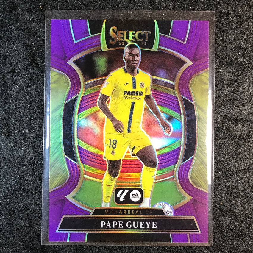 2025-26 Select La Liga PAPE GUEYE Terrace Purple /125 #23
