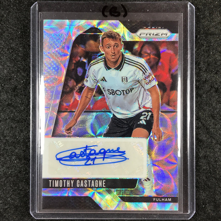 2024-25 Prizm EPL TIMOTHY CASTAGNE Signatures Auto Choice #TC (B)