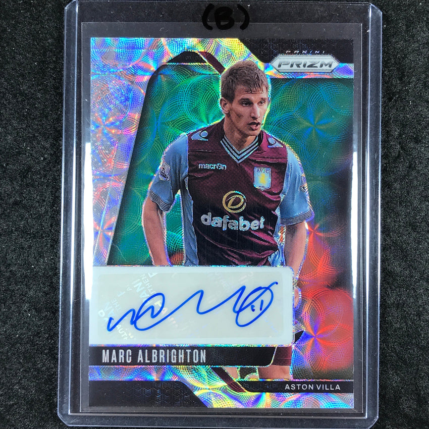 2024-25 Prizm EPL MARC ALBRIGHTON Signatures Auto Choice #MAL (B)