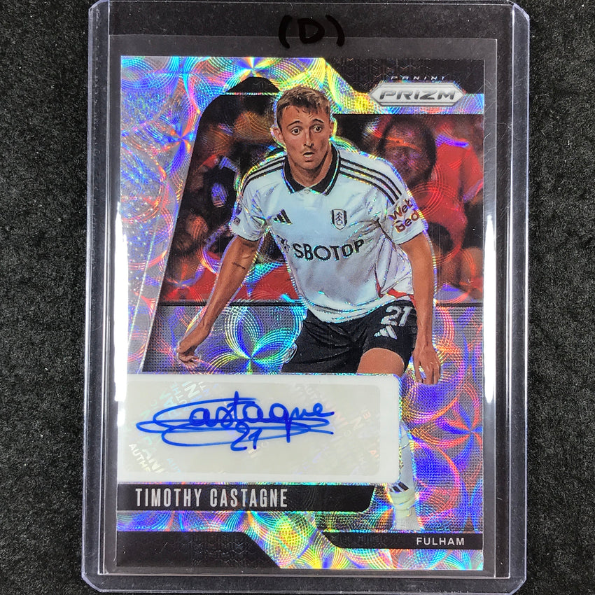 2024-25 Prizm EPL TIMOTHY CASTAGNE Signatures Auto Choice #TC (D)