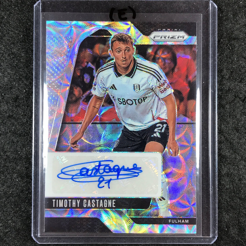 2024-25 Prizm EPL TIMOTHY CASTAGNE Signatures Auto Choice #TC (E)