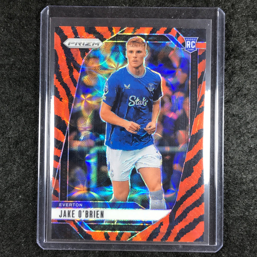 2024-25 Prizm EPL JAKE OBRIEN Rookie Choice Tiger Stripe #232