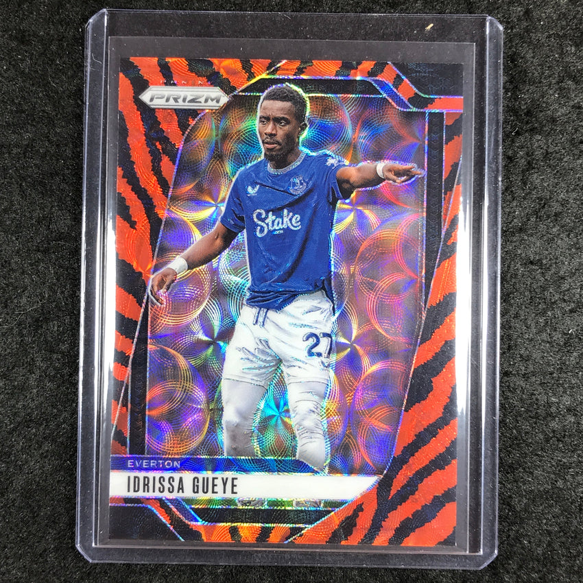 2024-25 Prizm EPL IDRISSA GUEYE Choice Tiger Stripe #236