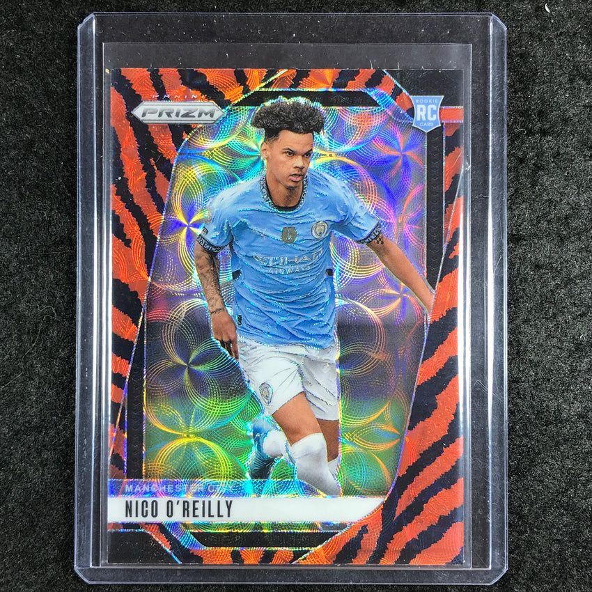 2024-25 Prizm EPL NICO O'REILLY Rookie Choice Tiger Stripe #16