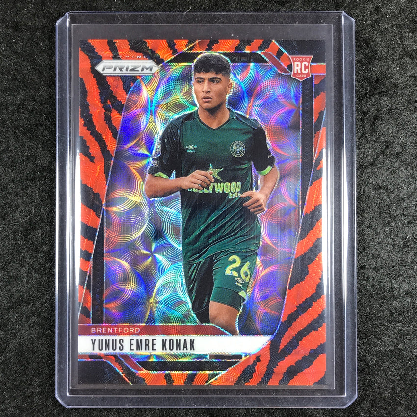 2024-25 Prizm EPL YUNUS EMRE KONAK Rookie Choice Tiger Stripe #243
