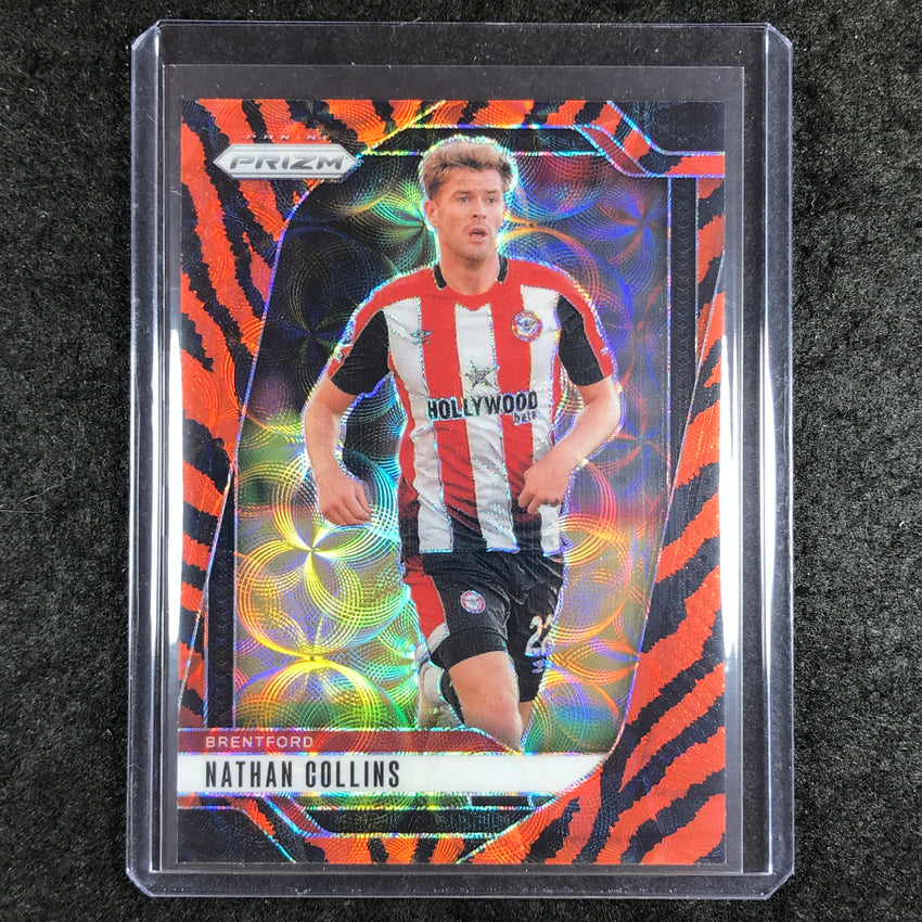 2024-25 Prizm EPL NATHAN COLLINS Choice Tiger Stripe #244