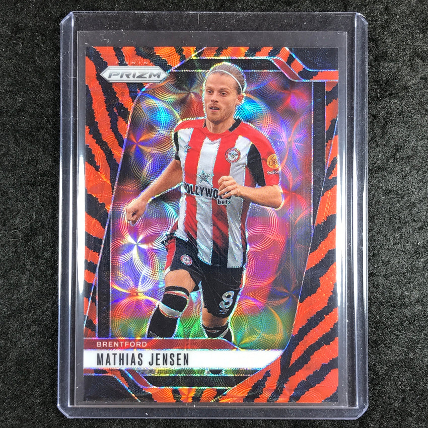 2024-25 Prizm EPL MATHIAS JENSEN Choice Tiger Stripe #249