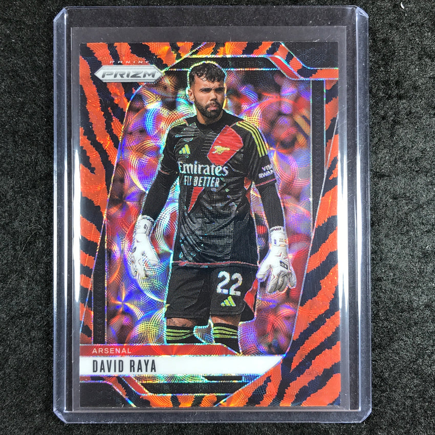 2024-25 Prizm EPL DAVID RAYA Choice Tiger Stripe #19