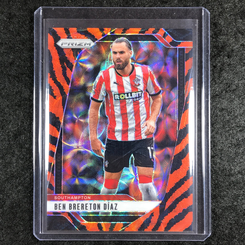 2024-25 Prizm EPL BEN BRERETON DIAZ Choice Tiger Stripe #290