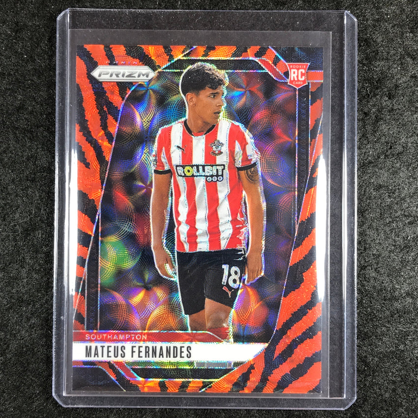 2024-25 Prizm EPL MATEUS FERNANDES Rookie Choice Tiger Stripe #294