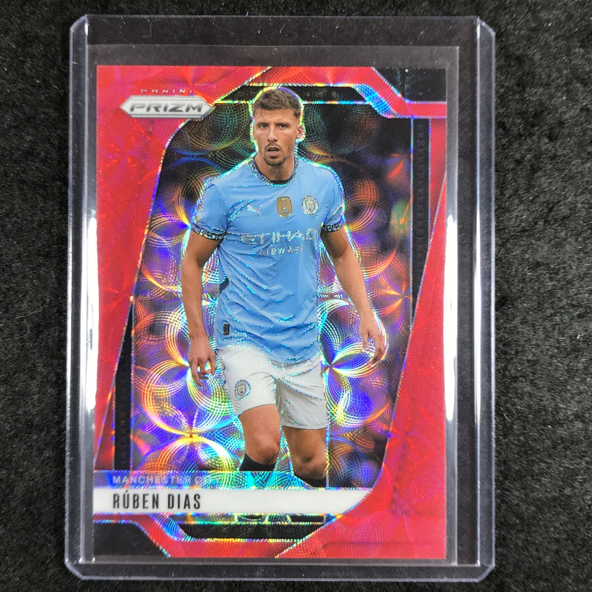 2024-25 Prizm EPL RUBEN DIAS Choice Red 2/30 #3