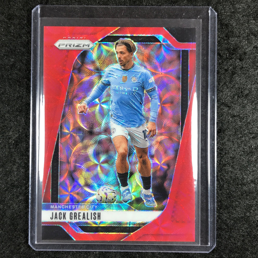 2024-25 Prizm EPL JACK GREALISH Choice Red 1/30 #11