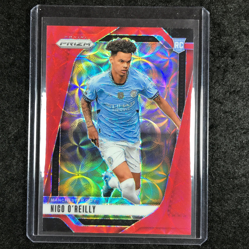 2024-25 Prizm EPL NICO O'REILLY Rookie Choice Red 1/30 #16