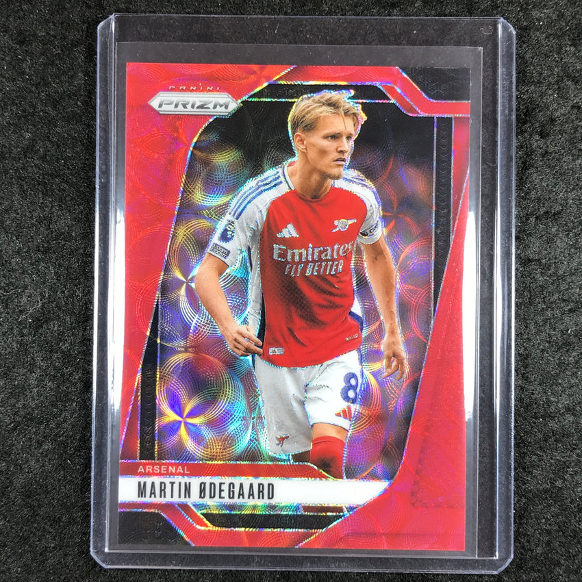 2024-25 Prizm EPL MARTIN ODEGAARD Choice Red 12/30 #23