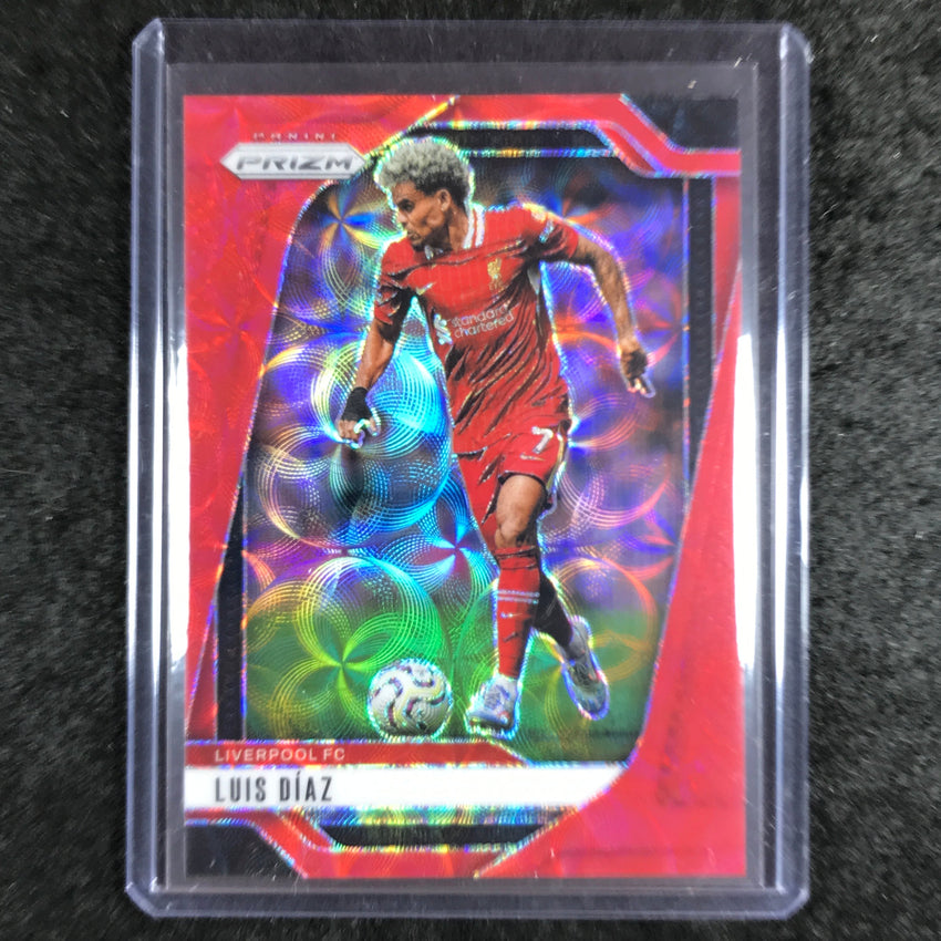 2024-25 Prizm EPL LUIS DIAZ Choice Red 9/30 #37