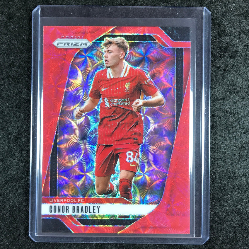 2024-25 Prizm EPL CONOR BRADLEY Choice Red 5/30 #48
