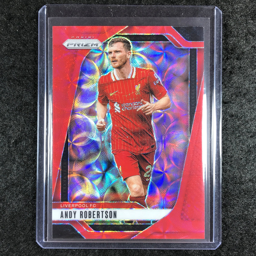 2024-25 Prizm EPL ANDY ROBERTSON Choice Red 6/30 #53