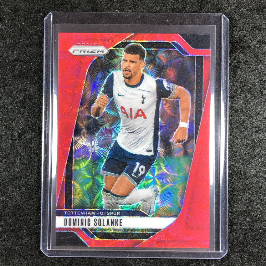 2024-25 Prizm EPL DOMINIC SOLANKE Choice Red 1/30 #80