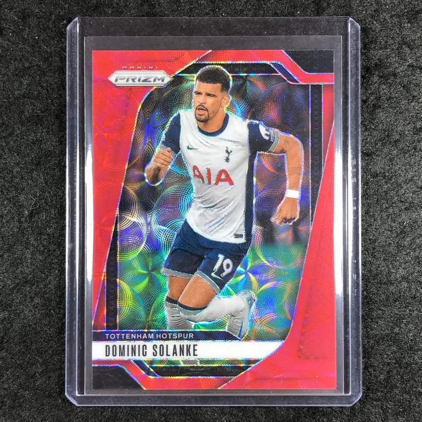 2024-25 Prizm EPL DOMINIC SOLANKE Choice Red 2/30 #80