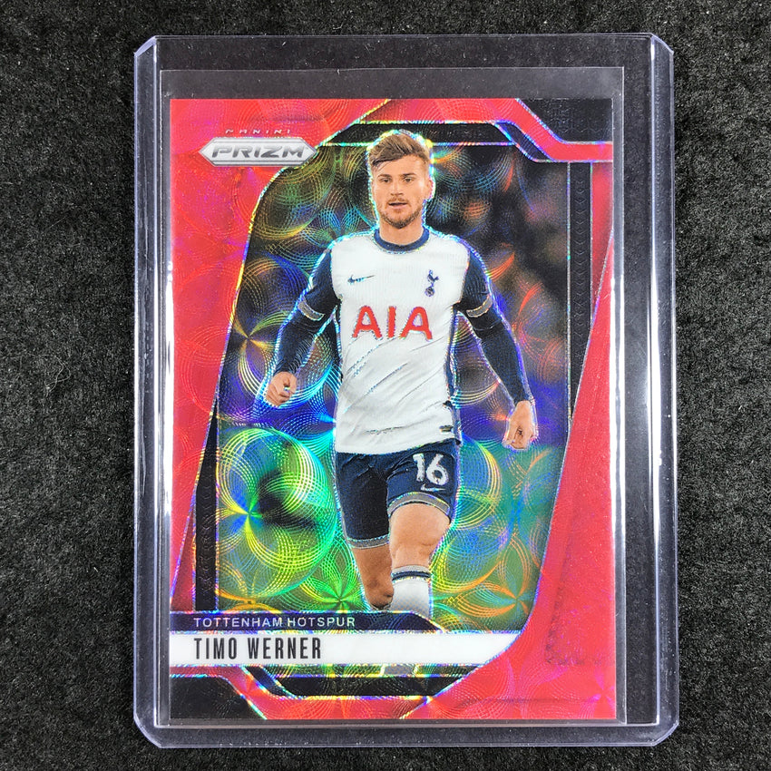 2024-25 Prizm EPL TIMO WERNER Choice Red 10/30 #87